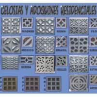 Celosías y Adoquines Residenciales
