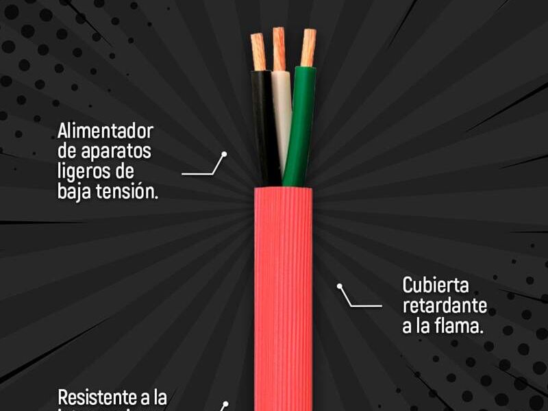 Cordón flexible para cableado México