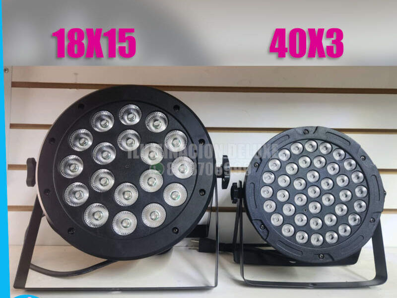 Cañon Par LED 18x15 MX