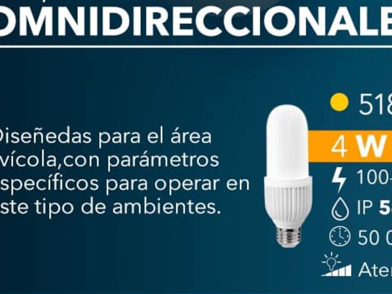 Lámpara Omnidireccionales México