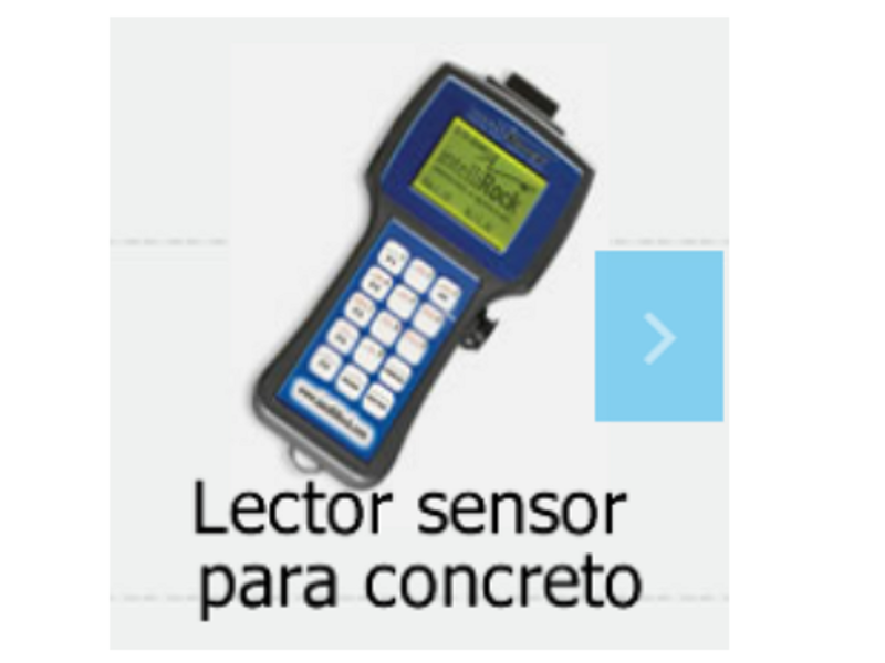 Lector de sensor para concreto CDMX