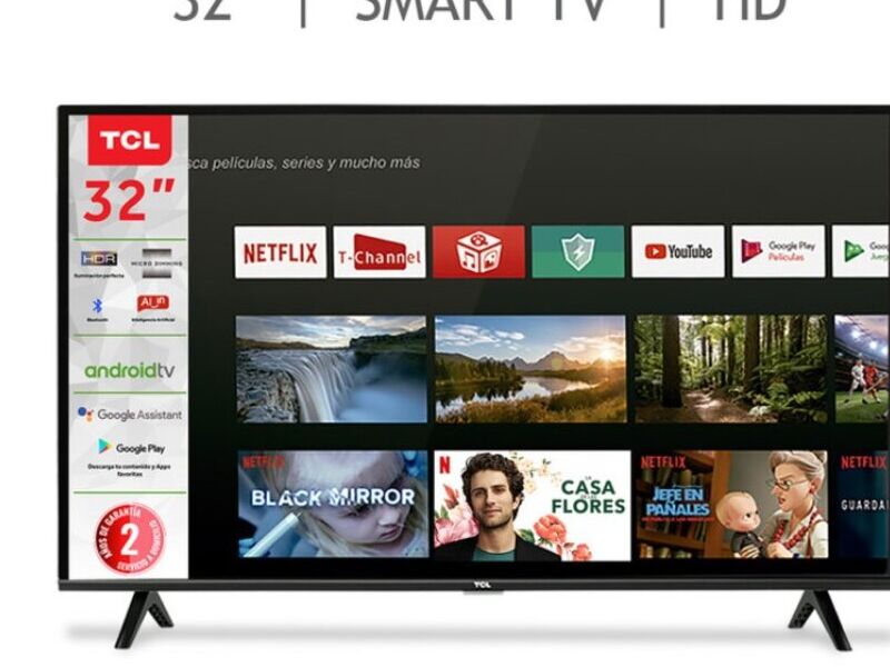 TCL Pantalla 32" Android TV HD LED