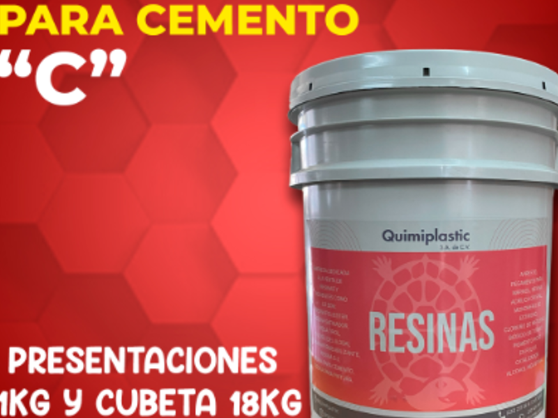 Resina para cemento Cancún