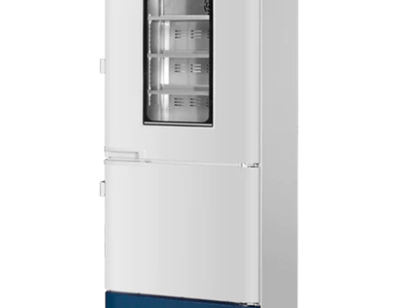 Refrigerador y congelador combinados