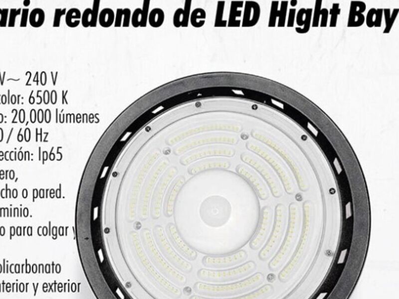 Luminario Led Redondo en CDMX