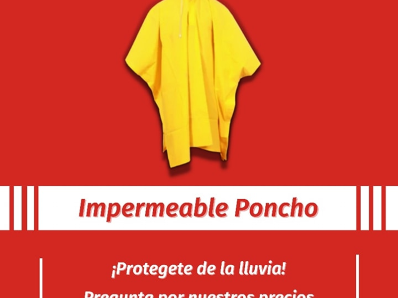Impermeable Poncho Monterrey