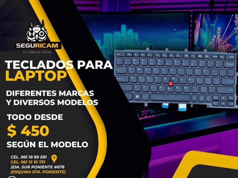 Teclados laptop Mexico