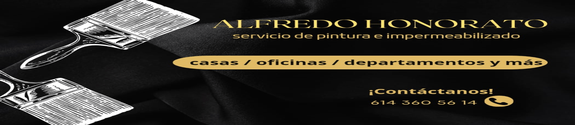 Alfredo Honorato servicio de pintura e impermeabilizado