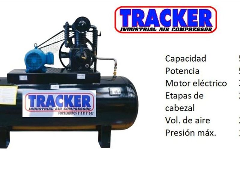 Compresor a gasolina 5HP Tracker México