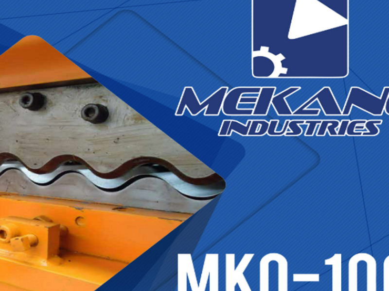 Acanaladora de lámina para perfil MKO México