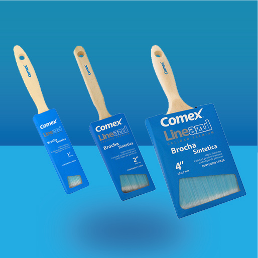 Brocha Comex Linea Azul : COMEX PINTURAS | CONSTRUEX