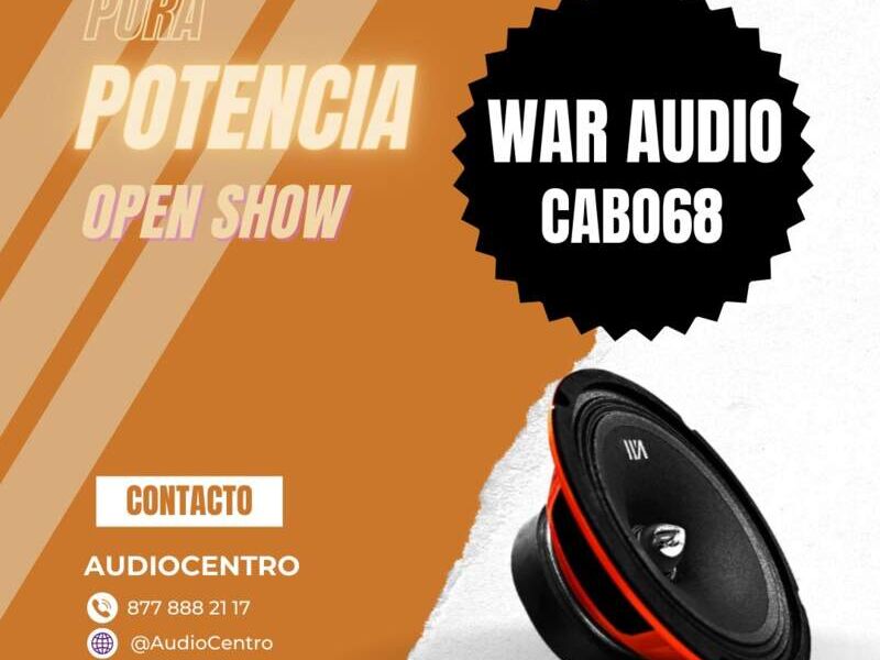 Altavoz WAR AUDIO CABO68 México