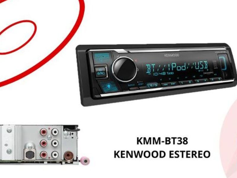 Audio Estereo Kenwood KMM BT38 México