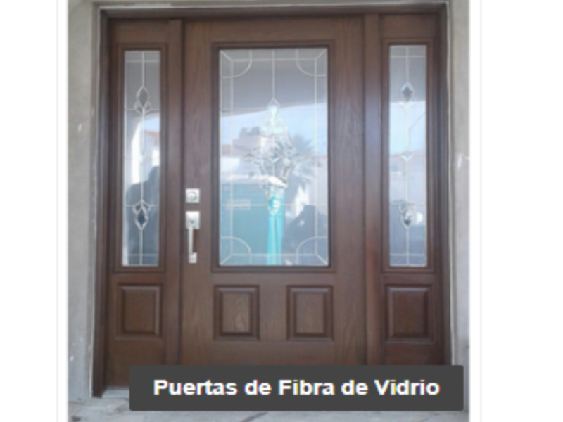 PUERTAS FIBRA DE VIDRIO  CHIHUAHUA