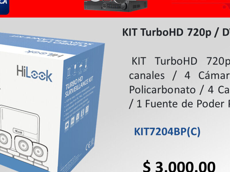 KIT TurboHD 720p México 