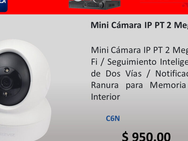 Mini cámara IP México 