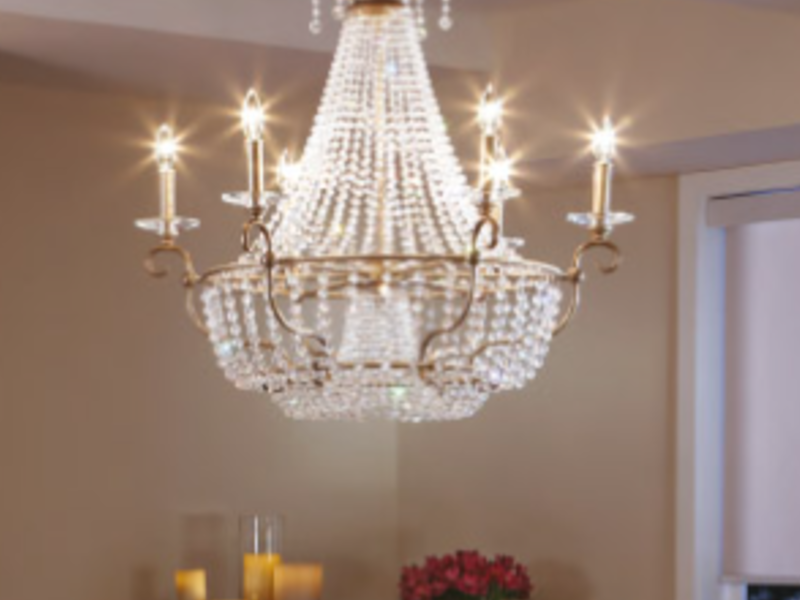 Lámpara chandelier CDMX