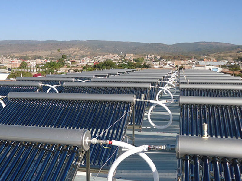 Calentadores solares para agua